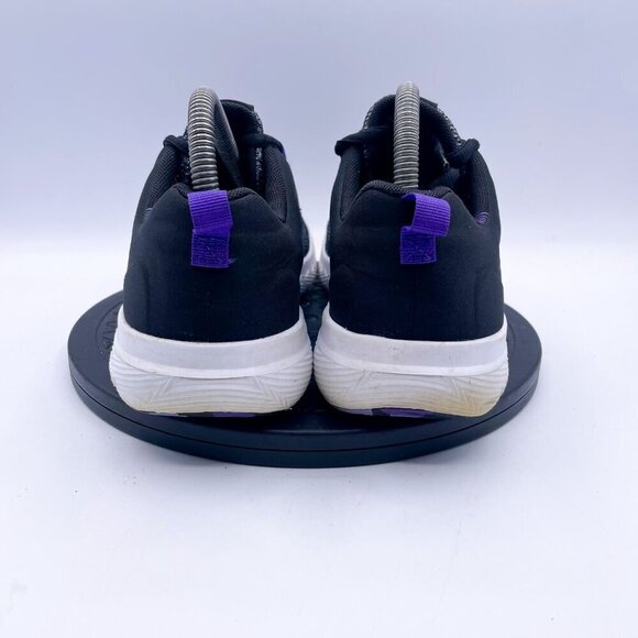 Under Armour UA GS Charged Sneakers Shoes Black Youth Size 7y - Picture 3 of 9